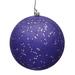 The Holiday Aisle® Holiday Décor Ball Ornament Plastic in Indigo | 6 H x 6 W x 8 D in | Wayfair 7504AF5E90CD4F65ABD22C3260F21CA0