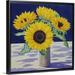 Rosalind Wheeler Sunflower Still Life Canvas Wall Art Canvas | 12 H x 12 W x 1.75 D in | Wayfair 268AC5563A29458982D8E83095102242