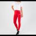 Adidas Pants & Jumpsuits | Adidas Red 3str Leggings | Color: Red/White | Size: M