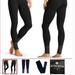 Athleta Pants & Jumpsuits | Athleta Two Tone Color Block Leggings | Color: Black/Gray | Size: L