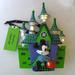 Disney Holiday | Disney Parks Mickey Castle Halloween Light Up Ornament | Color: Green/White | Size: 3"(W) X 4.25"(H) Inches