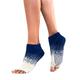 Yoga Socks for Women Non Slip, Toeless Non Skid Sticky Grip Sock - Pilates, Barre, Ballet - - One Size