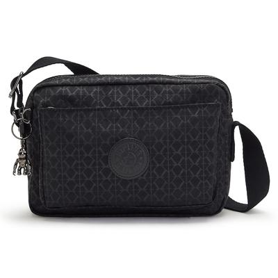 Kipling Basic Abanu M Umhängetasche 24 cm signature emb Schwarz Damen Image