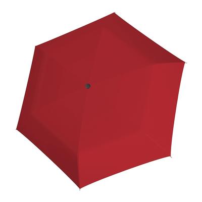 doppler Carbonsteel Slim Taschenschirm 22 cm uni red Rot Herren