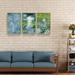 Latitude Run® Framed Wall Art Canvas Prints Water Lilies By Claude Monet Wall Decor For Living Room Bedroom Bathroom | Wayfair
