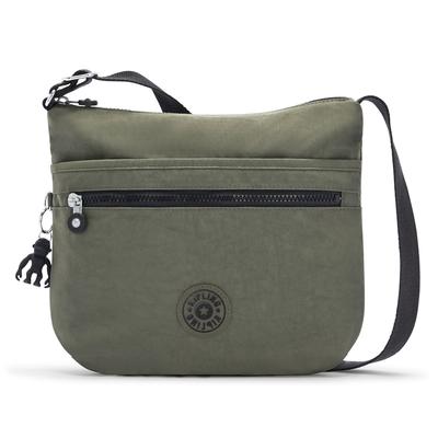 Kipling Basic Arto Umhängetasche 29 cm green moss Grün Damen Image