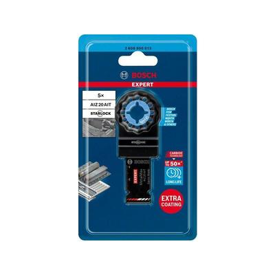 Bosch - Professional Expert MetalMax aiz 20 ait Blatt für Multifunktionswerkzeuge, 40 x 20 mm, 5