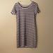 J. Crew Dresses | Jcrew Blue White Stripe Tshirt Dress | Color: Blue/White | Size: S