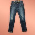 Anthropologie Jeans | Anthropology-Pilcro & Letterpress Medium Wash-Low Rise Straight Jeans Size 26 | Color: Tan/Cream | Size: 26