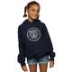 Marvel Girls Black Panther Distressed Icon Hoodie Navy Blue 5-6 Years