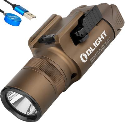 Olight Baldr Pro R 1350 Lumen Rechargeable Flashlight and Green Beam