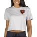 Women's Concepts Sport Gray Chicago Bears Narrative Cropped Top