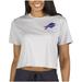 Women's Concepts Sport Gray Buffalo Bills Narrative Cropped Top