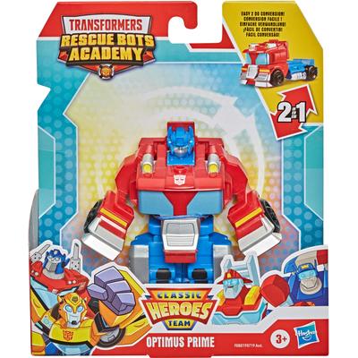 Hasbro Actionfigur Playskool Heroes Transformers Rescue Bots Academy Optimus Prime rot Kinder Ab 3-5 Jahren Altersempfehlung