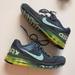 Nike Shoes | Nike Air Womens Running Shoes Sz 7.5 Volt | Color: Gray/Green | Size: 7.5