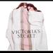 Victoria's Secret Bedding | New Victoria’s Secret Pink Grey Cream Christmas Blanket Throw 50”X60” In Package | Color: Gray/Pink | Size: 50” X 60”