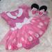 Disney One Pieces | Minnie Mouse Pink And White Costume | Color: Pink/White | Size: 3-6mb