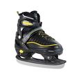 XIUWOUG Children's Adjustable Ice Hockey Ice Skates Men Women Ice Skates Senior Polished and Ready to Drive, Ice Skates with Quick Lacing System, Black, XL (42-45)