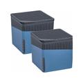 Wenko - Déshumidificateur d'intérieur Cube 500 g bleu
