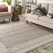 Veruela 6' x 9' Cottage Handmade Wool Moroccan Wool Lambswool/Multi Brown/Gray/Dark Gray/Nutmeg/Black/Cream/Medium Brown/Tan Area Rug - Hauteloom