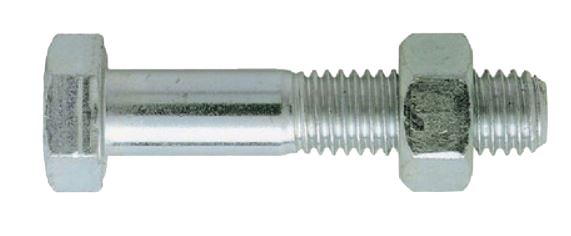 Boulon à tête hexagonale acier zingué blanc - classe 8.8 DIN 931/934 M20X40 BTE10 ULTIMA AFB9882040