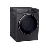 Samsung 5 Cubic Feet Cu. Ft. High Efficiency Smart Front Load Washer w/ Steam Wash in Brushed Black in Black/Gray | Wayfair WF50A8500AV