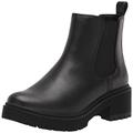 Amazon Essentials Damen Chelsea-Kampfstiefel, Schwarz, 36 EU