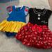 Disney Dresses | Disney Baby Minnie Mouse And Snow White Onesie Baby Dress 18-24m 2pcs | Color: White | Size: 18-24m