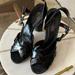 Burberry Shoes | Burberry Patent Leather Platform Heels Size 40 | Color: Black | Size: 9