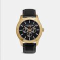 Coach Accessories | Coach Leather Men Watch 42mm | Color: Black | Size: Os