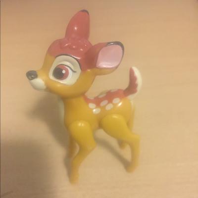 Disney Toys | Disney Bambi Action Figure Collectible Mcdonald’s | Color: Brown/Tan | Size: Mcdonald’s