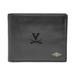 Men's Fossil Black Virginia Cavaliers Leather Ryan RFID Flip ID Bifold Wallet