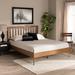 George Oliver Daveisha Platform Bed Wood in Brown | 58.1 H x 79.5 W x 83.4 D in | Wayfair F450F256B52E4C509B5850972A1A2E08