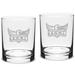 Tennessee Tech Golden Eagles 14oz. 2-Piece Classic Double Old-Fashioned Glass Set