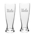 UCLA Bruins 2-Piece 23oz. Stylish University Pilsner Glass Set