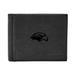 Men's Fossil Black Southern Miss Golden Eagles Leather Ingram RFID Flip ID Bifold Wallet