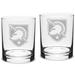 Army Black Knights 14oz. 2-Piece Classic Double Old-Fashioned Glass Set