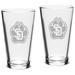 South Dakota Coyotes 16oz. 2-Piece Classic Pub Glass Set