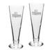 Memphis Tigers 2-Piece 16oz. Classic Beer Pilsner Set