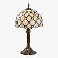 Bloomsbury Market Waitsburg 14.5" Bronze Table Lamp Set Resin/Glass in Brown | 14.58 H x 7.89 W x 7.89 D in | Wayfair