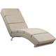 Casaria - Méridienne London Chaise de relaxation Chaise longue d'intérieur design Fauteuil relax