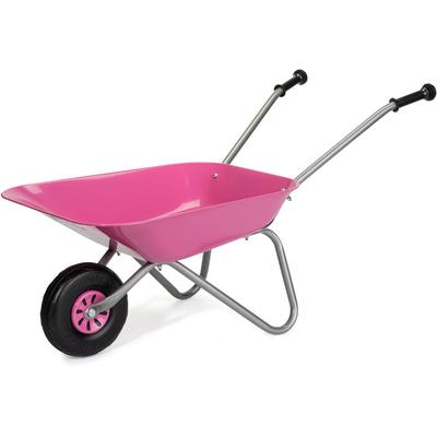 Kinderschubkarre Metallschubkarre pink, Gartenschubkarre, Mdchen - Rolly Toys Image