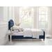Addie Diamond Tufted Headboard and Footboard Classic Bed