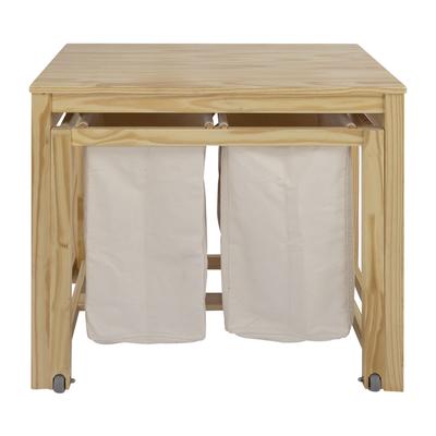 Eco Home Laundry Prep Hamper - Natural by Casual Home in Natural