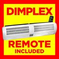 AC6RN DIMPLEX OVER DOOR HEATER WITH REMOTE