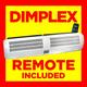 AC6RN DIMPLEX OVER DOOR HEATER WITH REMOTE