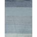 Contemporary Wool Gabbeh Kashkoli Area Rug Handmade Oriental Carpet - 4'0" x 5'3"