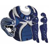 Under Armour Junior Victory Series Girl's Faspitch Catcher's Gear Kit - Junior 9-12 Navy