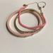 J. Crew Jewelry | J.Crew Light Pink Blossom Bundle Set Of Crystals And Plastic Bracelets. | Color: Pink | Size: Os