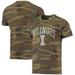 Men's Alternative Apparel Camo Illinois Fighting Illini Arch Logo Tri-Blend T-Shirt